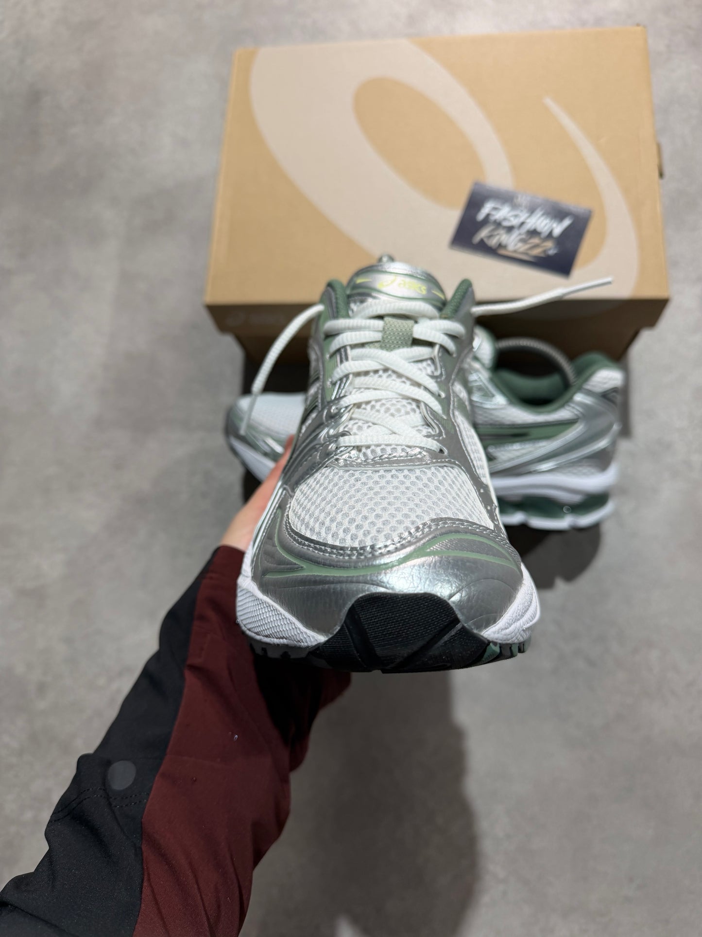 Asics Kayano 14 - WHITE/SLATE GREY