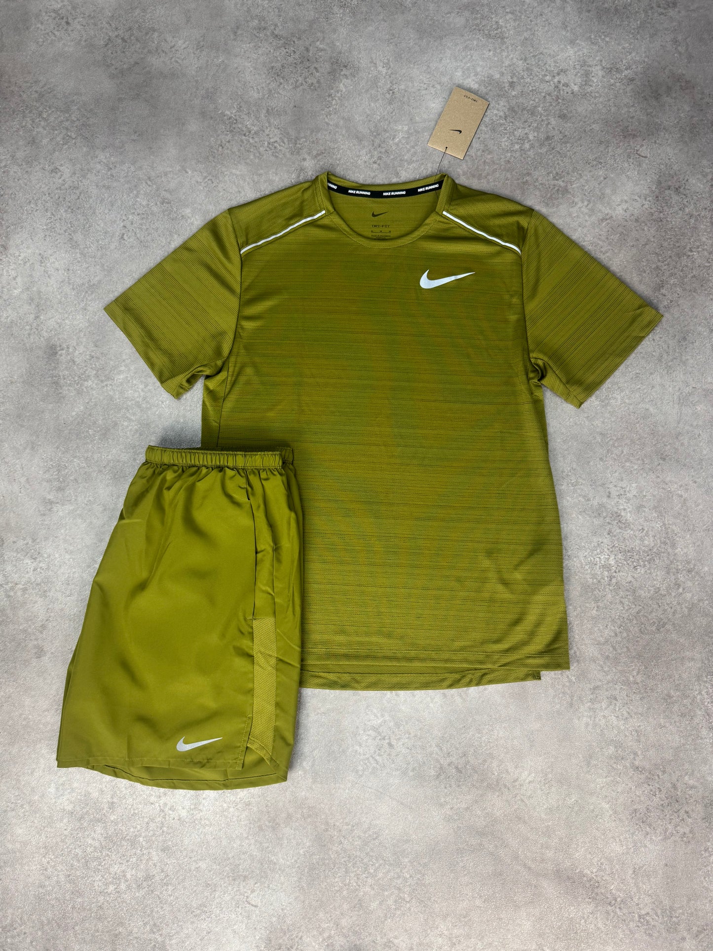 Nike Miler Set - Moss Green