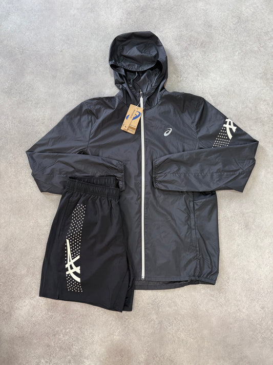 Asics Windbreaker Set - Black