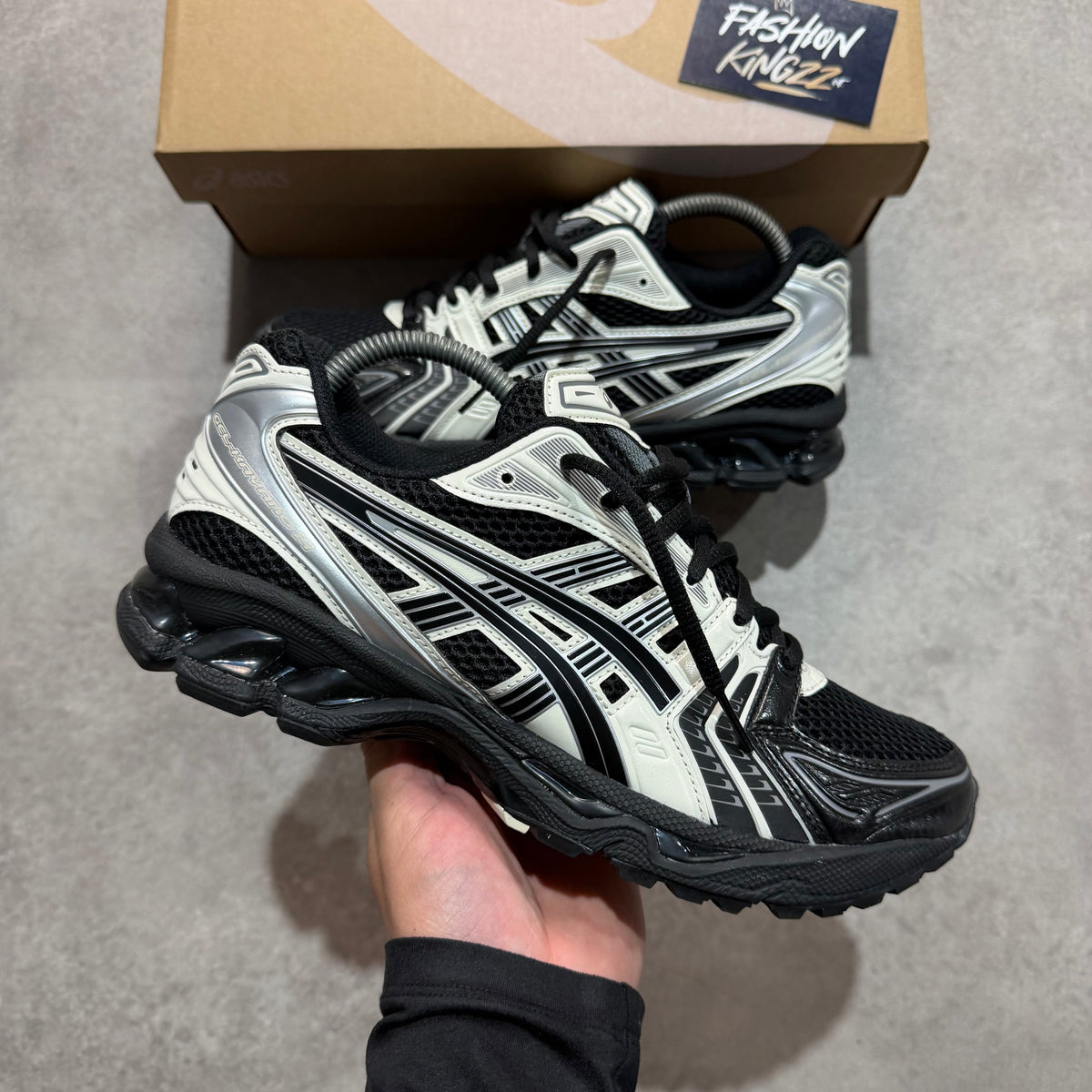 Asics Gel Kayano 14 - Black Cream