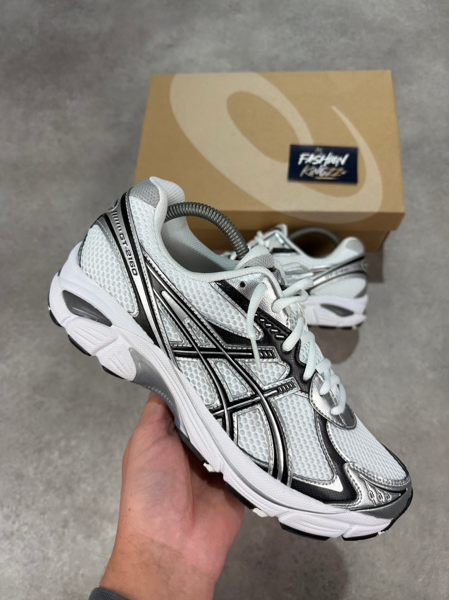 Asics GT2160 - WHITE/BLACK