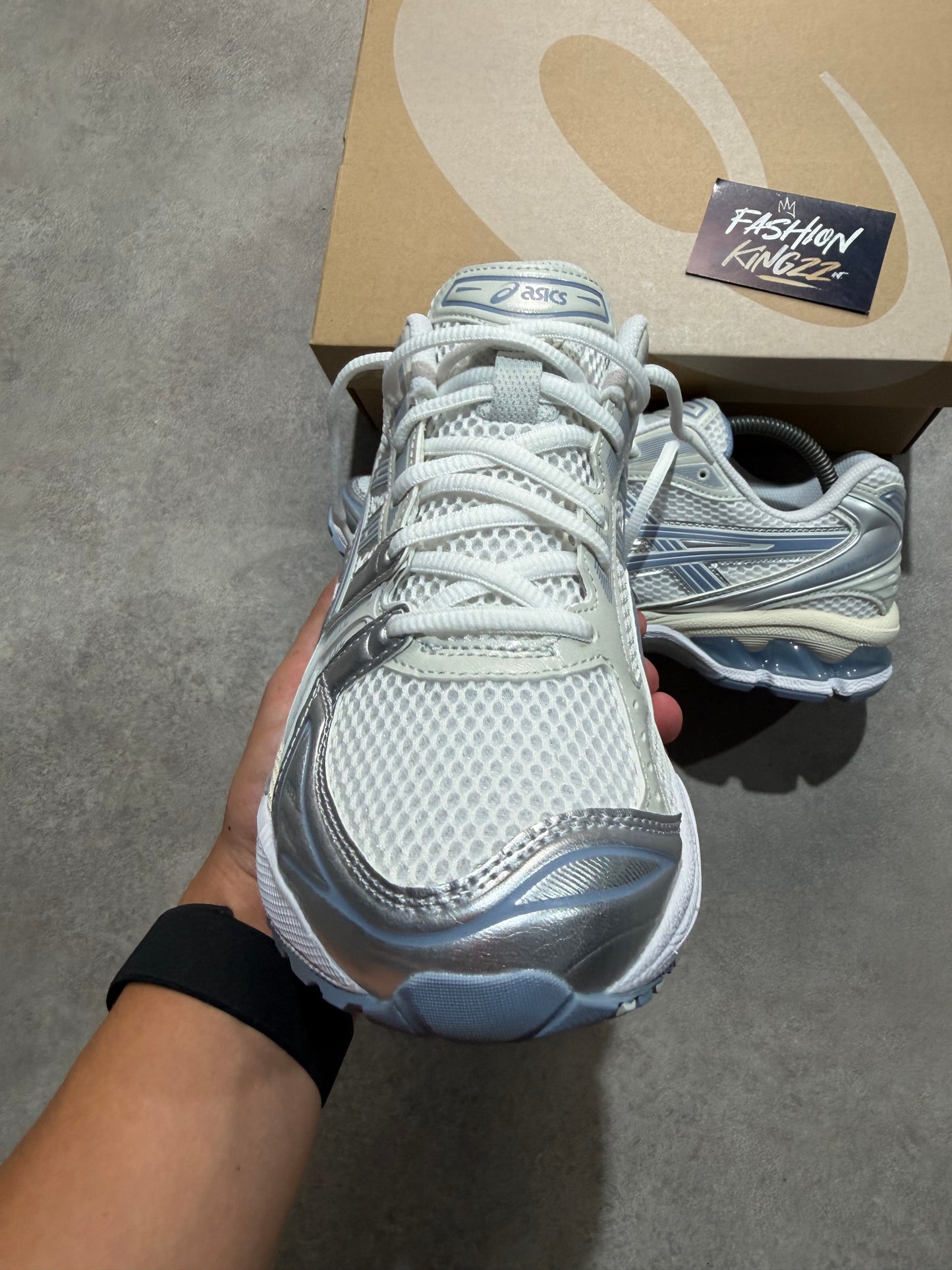 Asics Gel Kayano 14 - White Light Navy