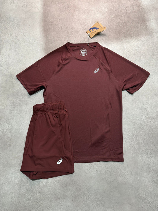 Asics Core Set - DARK RED PLANET