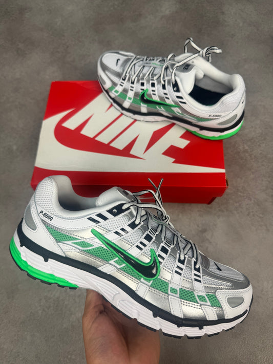 Nike P6000 - White/Metallic Silver/Noir