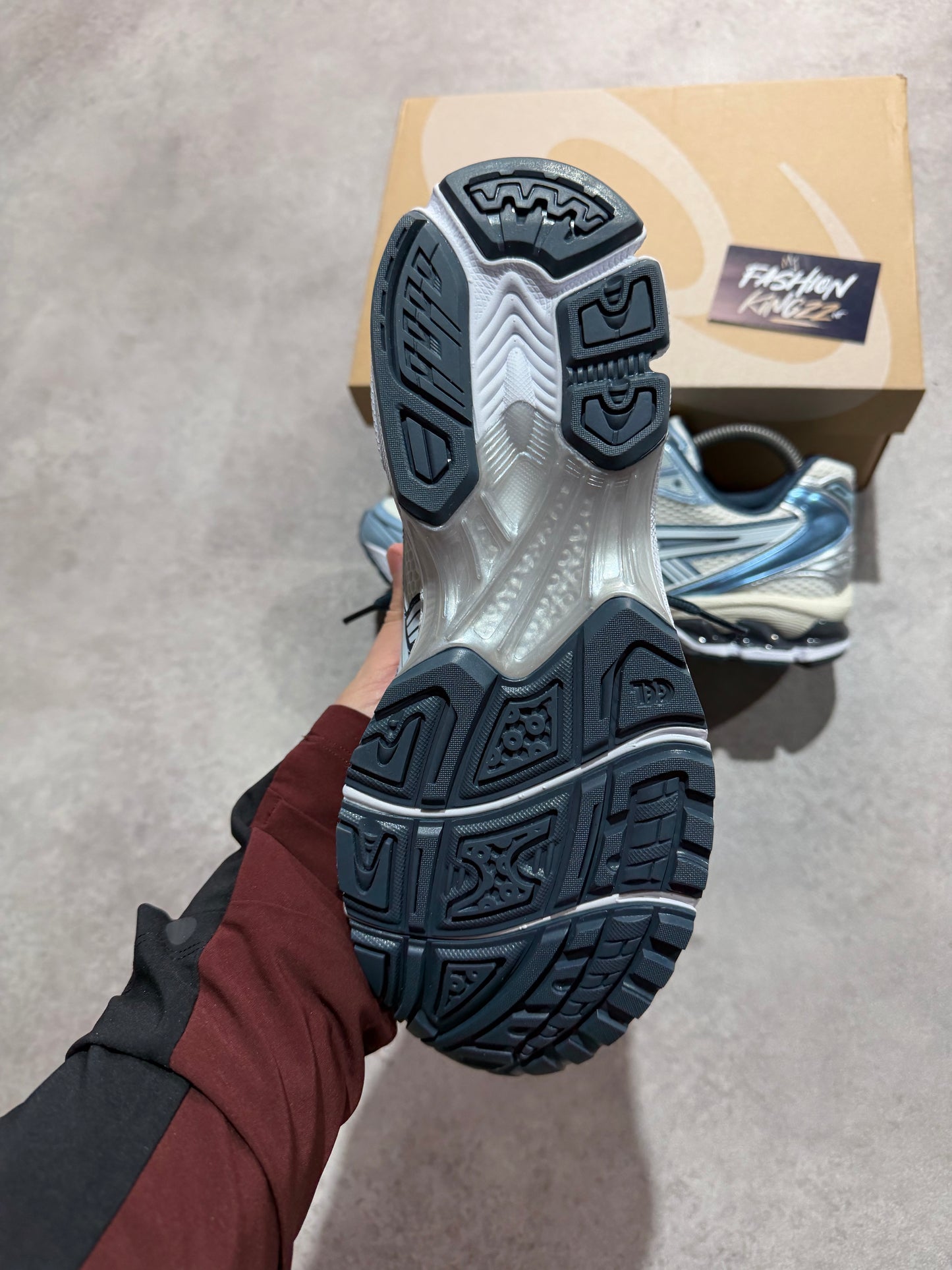 Asics Gel Kayano 14 - CREAM/ RAW INDIGO