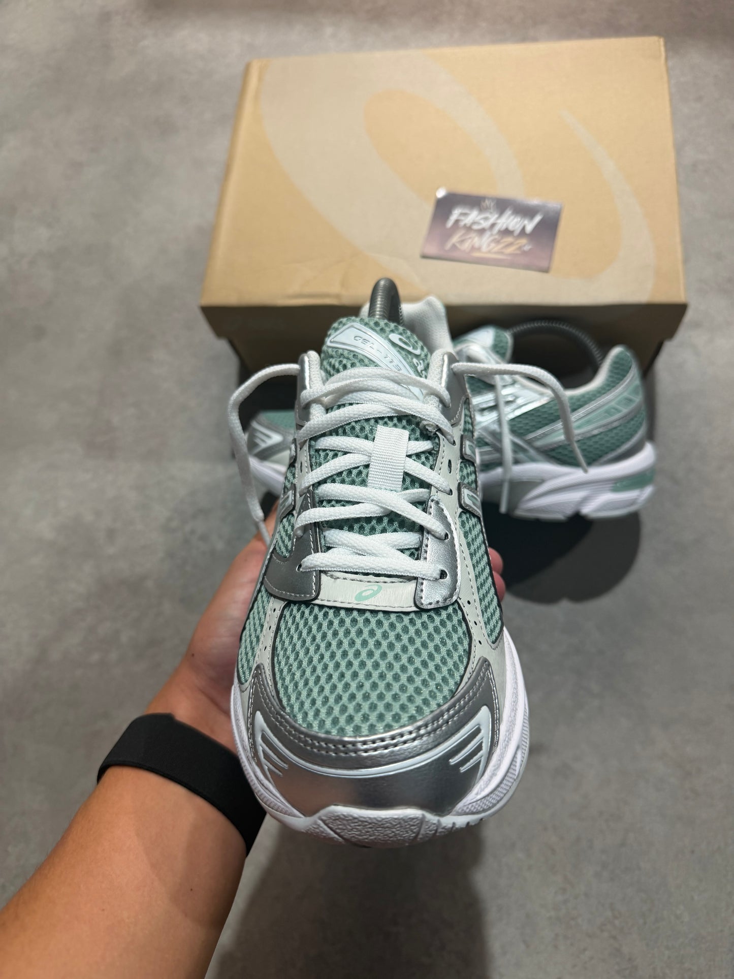 Asics Gel 1130 - Verdigris Pure Silver