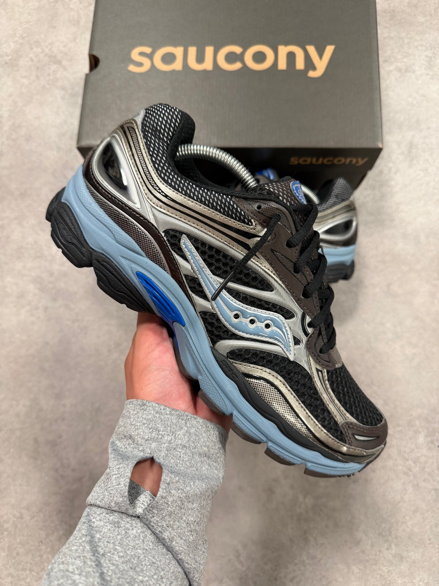Saucony Progrid Omni 9 - BLACK/TORTE/NOIR