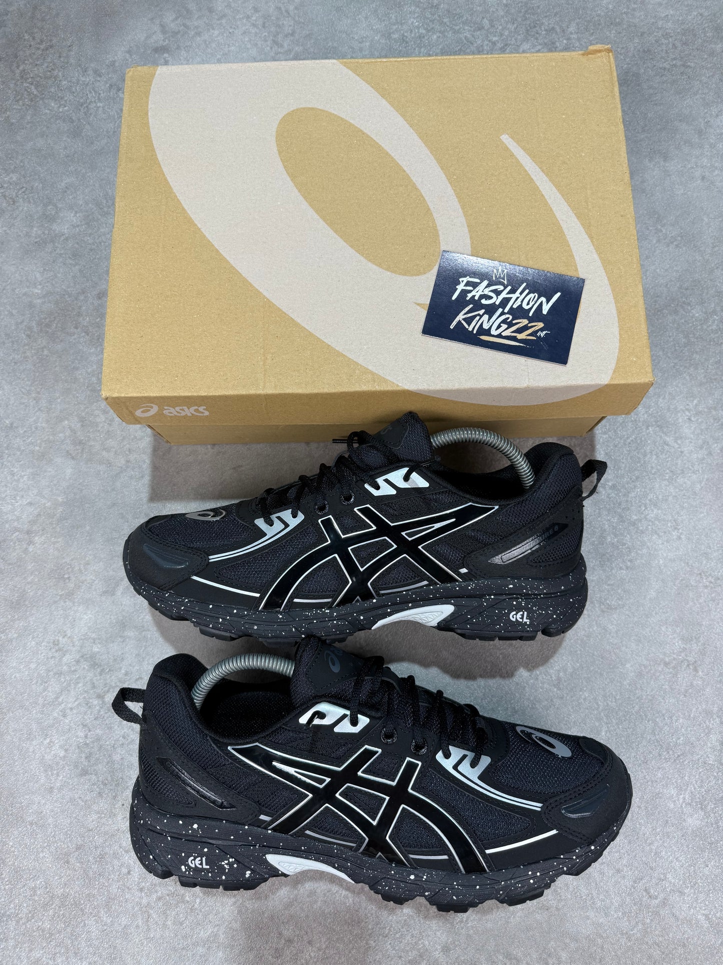 Asics Gel Venture 6 - BLACK/PURE SILVER