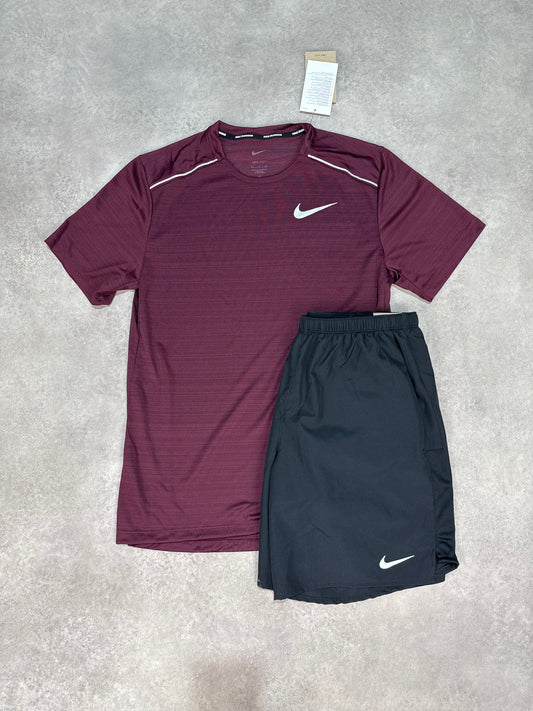 Nike Miler 1.0 Set - Night Maroon