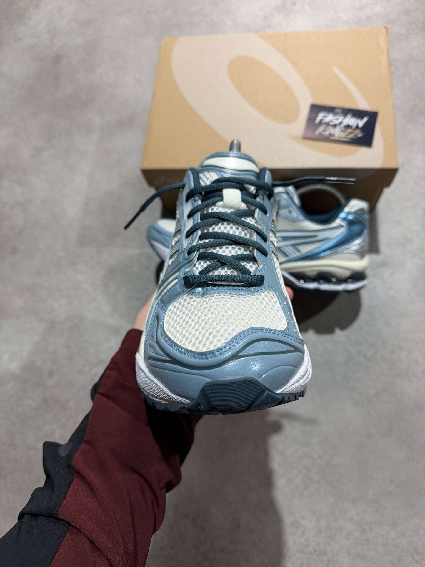 Asics Gel Kayano 14 - CREAM/ RAW INDIGO
