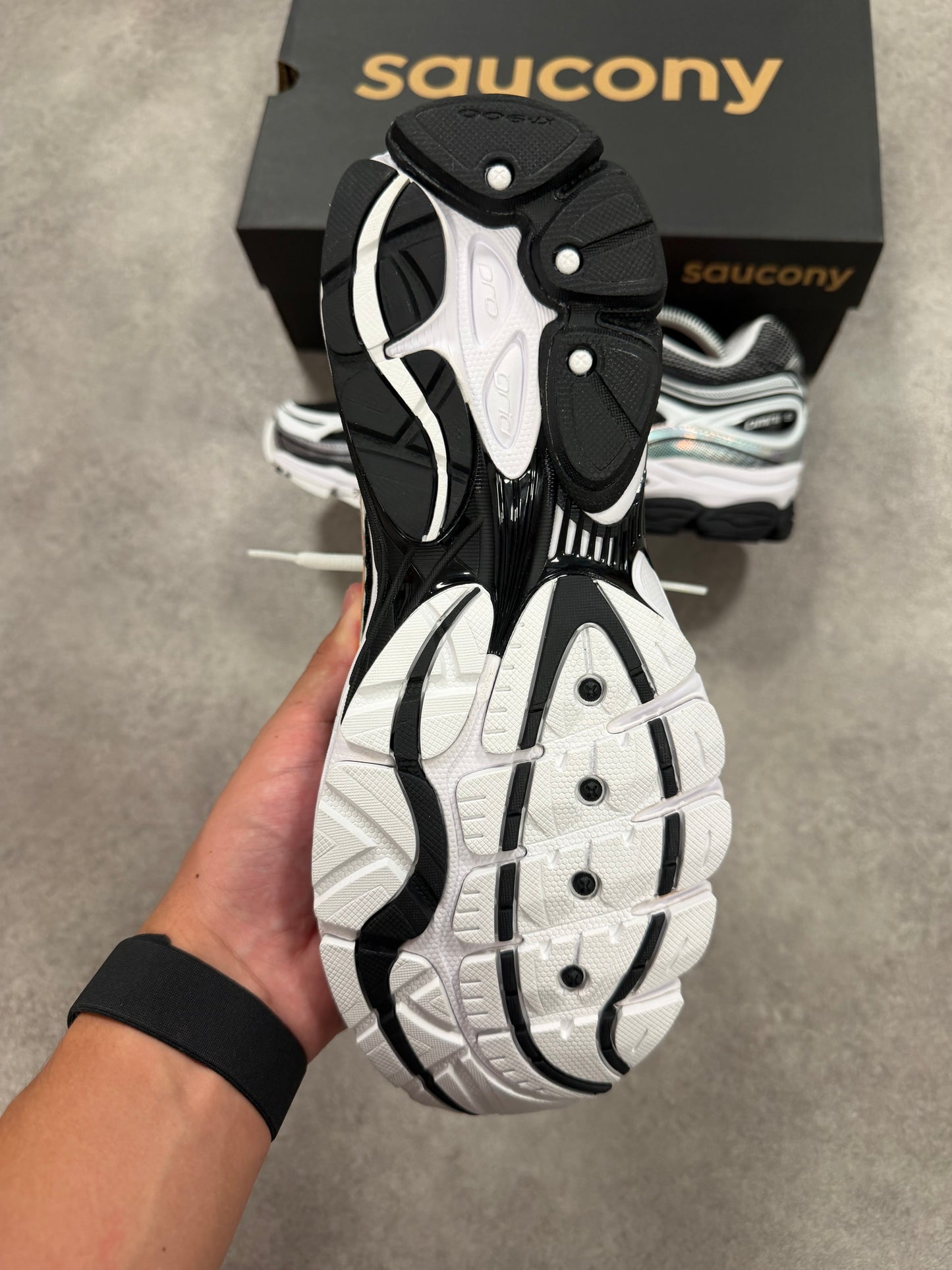 Saucony Pro Grid Omni 9 - Black Orange