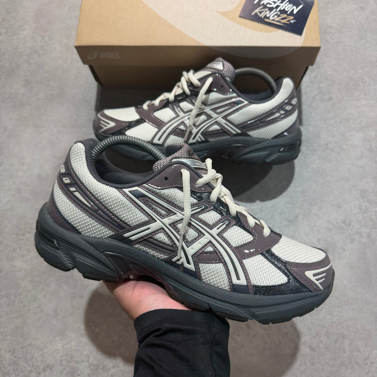 Asics Gel 1130 - Oatmeal Obsidian