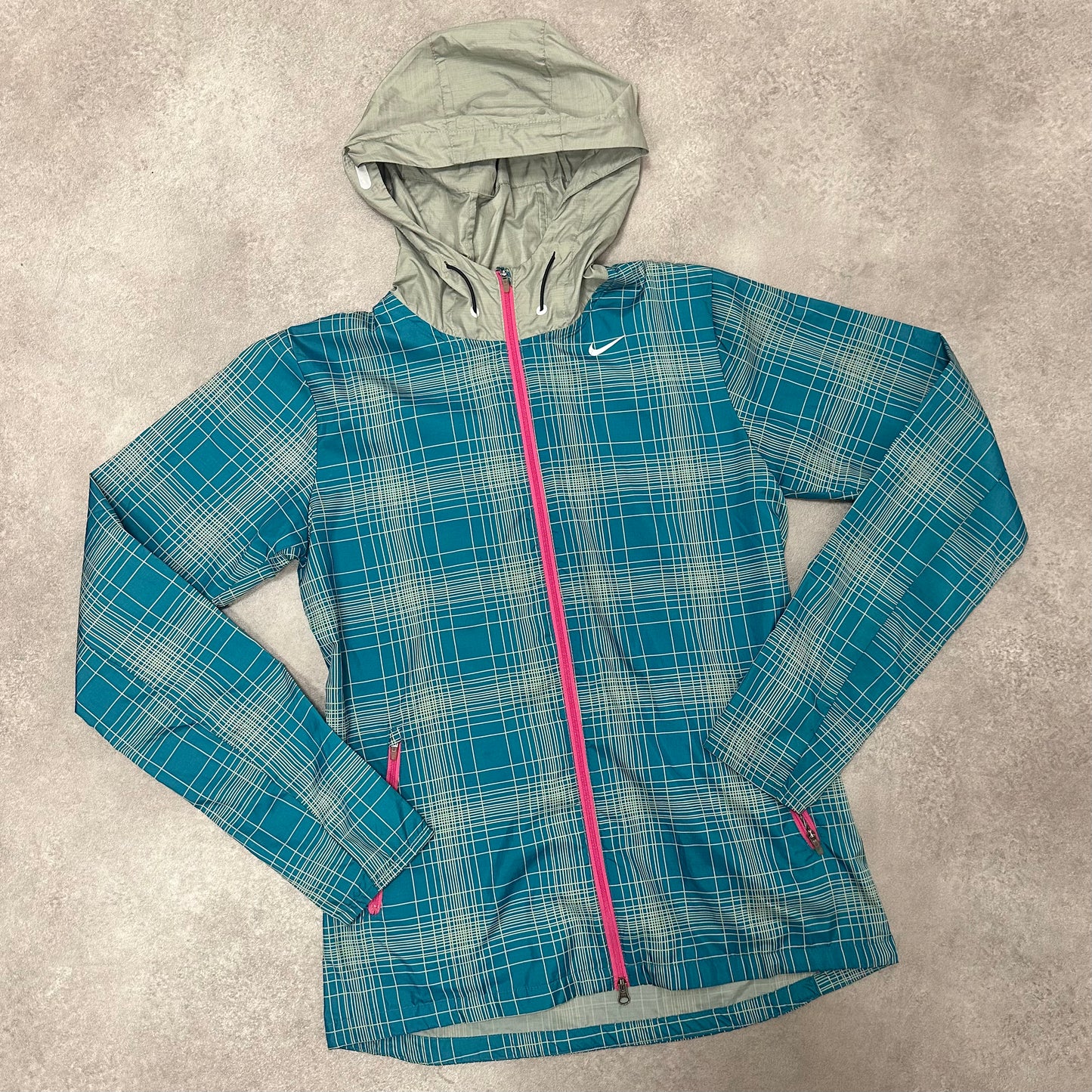 Nike Tartan Jacket - Blue