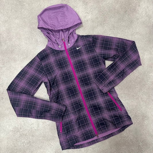 Nike Tartan Jacket - Purple