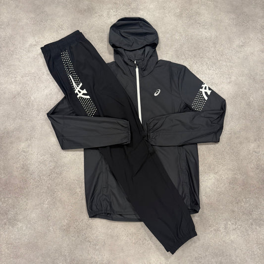 Asics Icon Tracksuit - Black