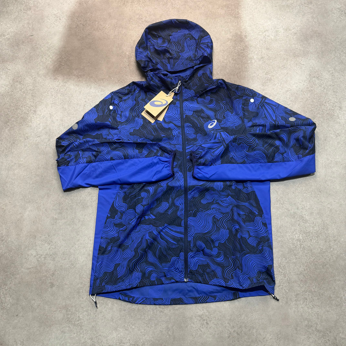 Asics Packable Jacket - Cobalt Burst/Indigo